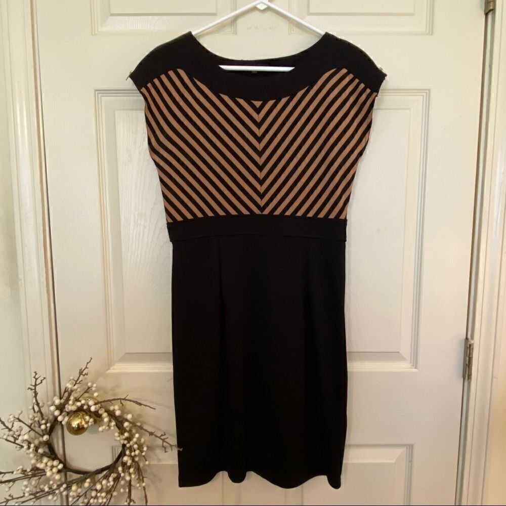 Black Brown Spenser Dress 